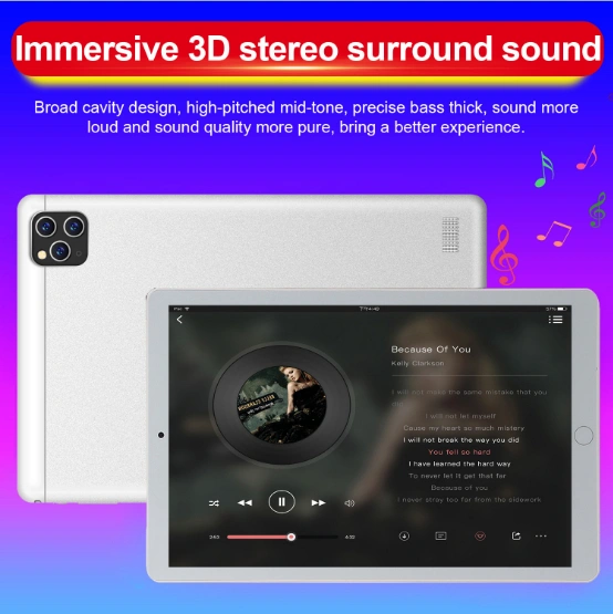 2020 10inch WiFi Android System Smart Pad Tablet for Studying