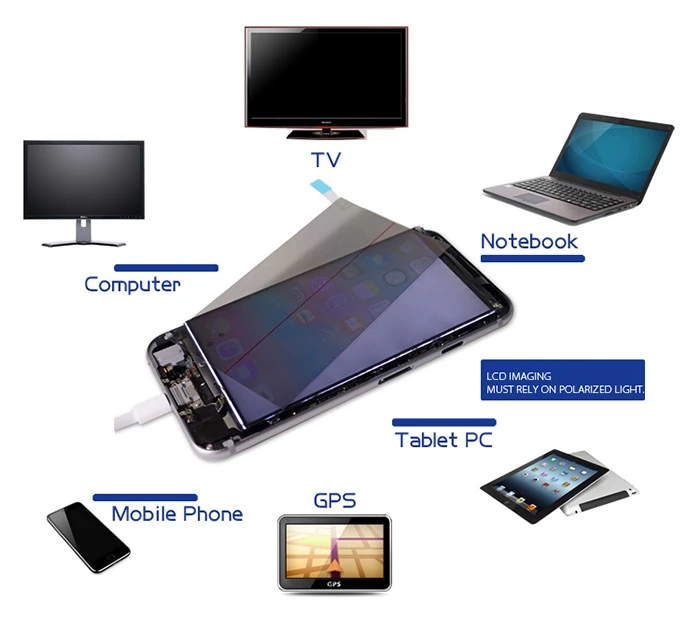 LCD polarizer sheet Application LCD polarizer sheet Application