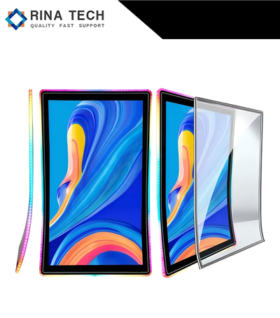 Zakrivený hazardný displej