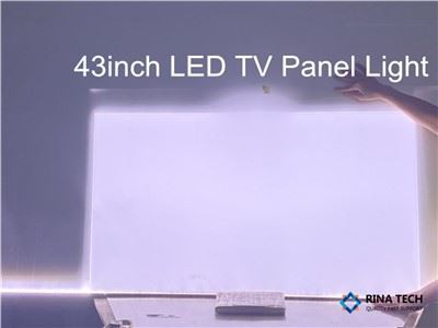 43-palcové LED osvetlenie TV panela